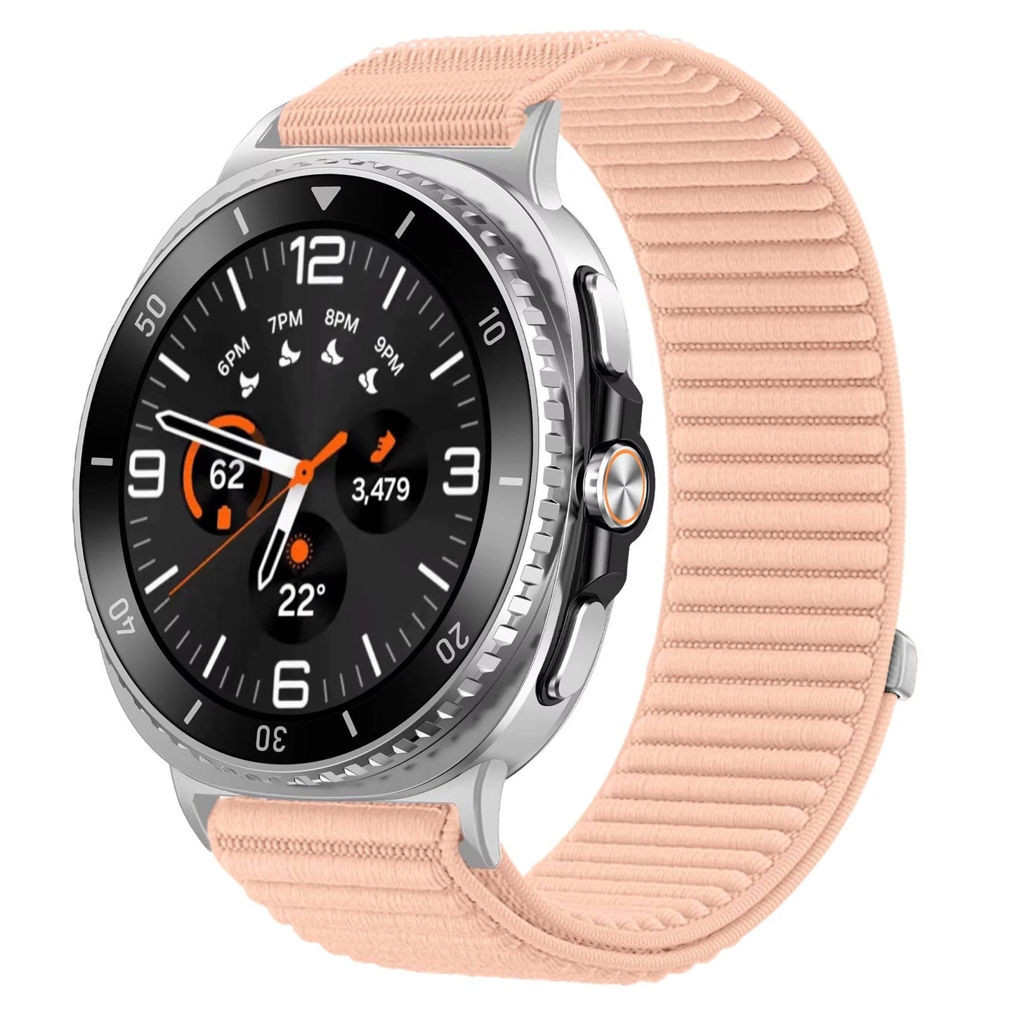 Samsung-Armband | Galaxy Watch 8 (Nylon-Velours)