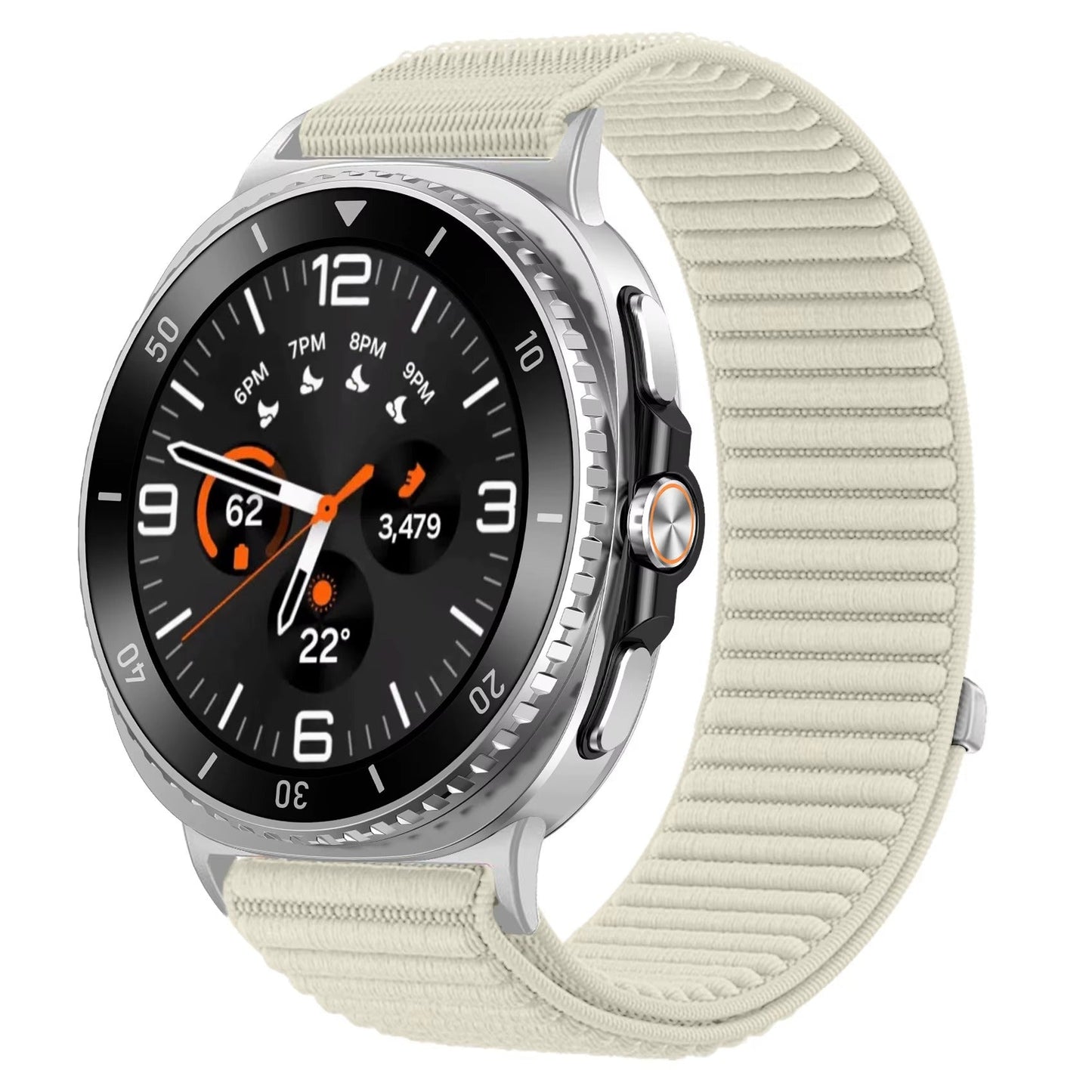 Samsung-Armband | Galaxy Watch 8 (Nylon-Velours)