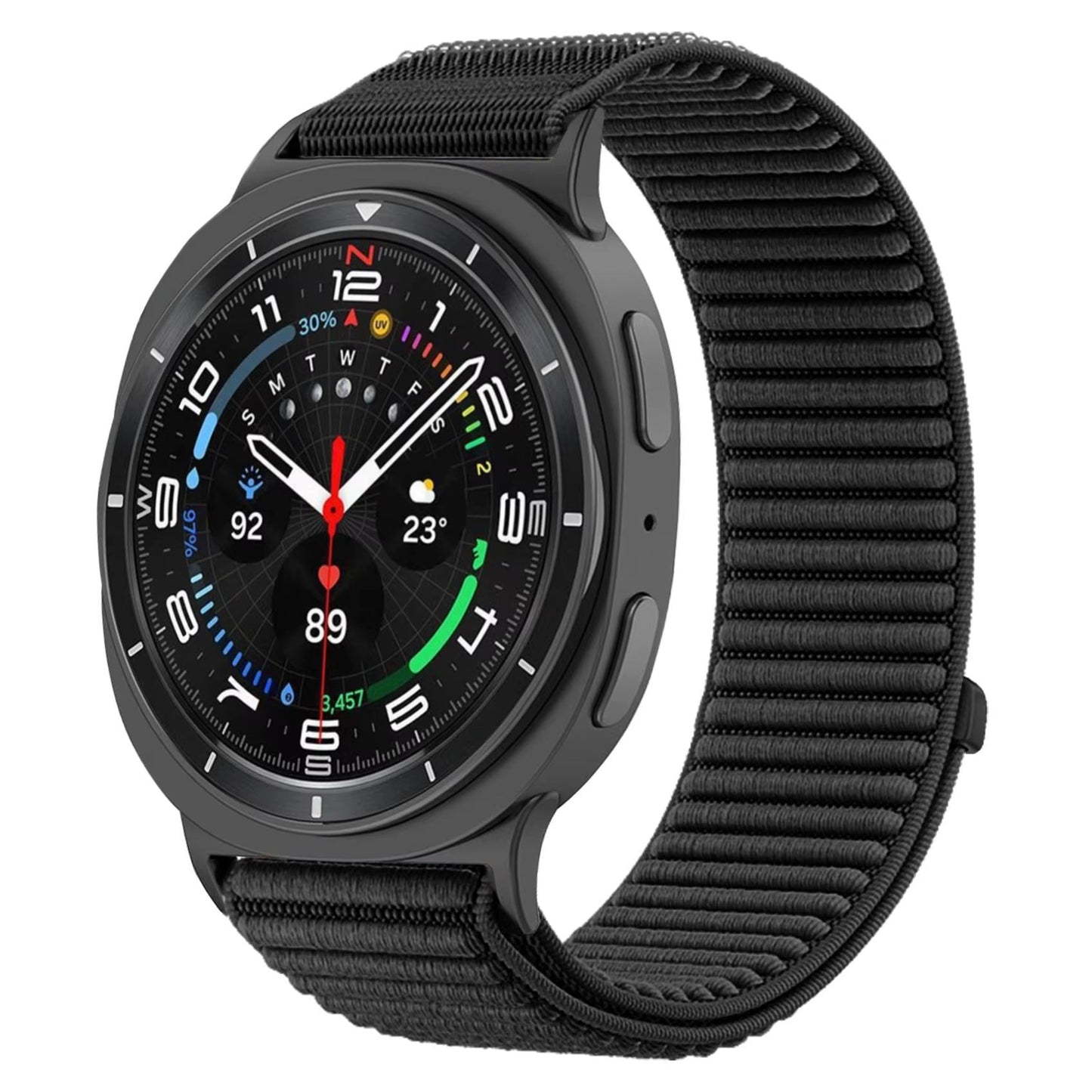 Samsung-Armband | Galaxy Watch 8 (Nylon-Velours)