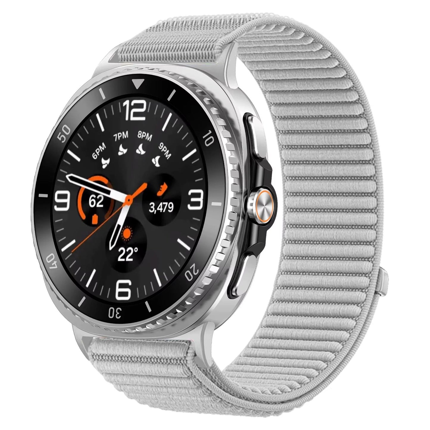 Samsung-Armband | Galaxy Watch 8 (Nylon-Velours)