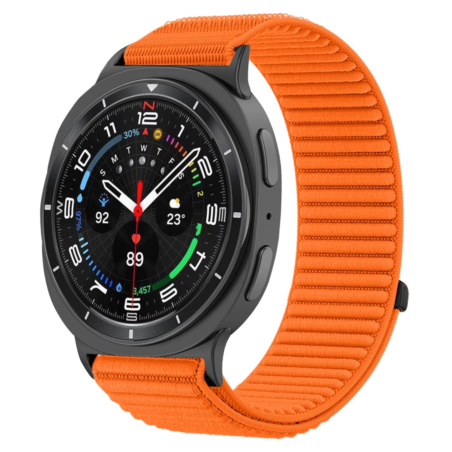 Samsung-Armband | Galaxy Watch 8 (Nylon-Velours)
