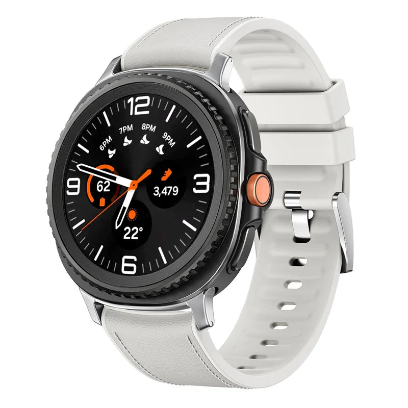 Samsung-Armband | Galaxy Watch 8 (Sportleder)