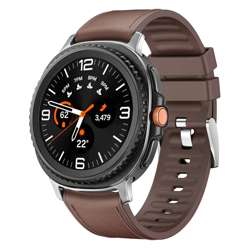 Samsung-Armband | Galaxy Watch 8 (Sportleder)