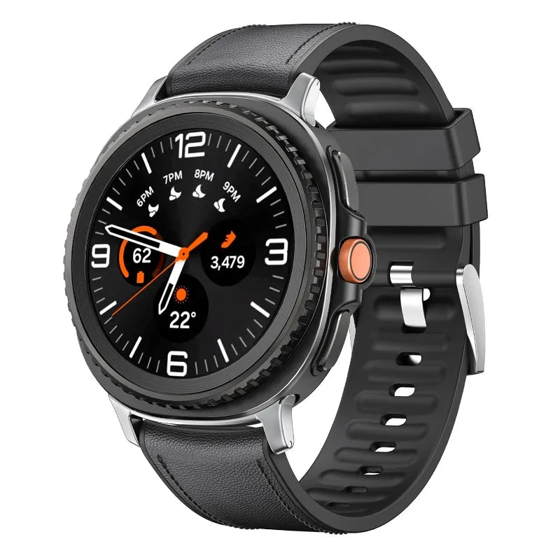 Samsung-Armband | Galaxy Watch 8 (Sportleder)