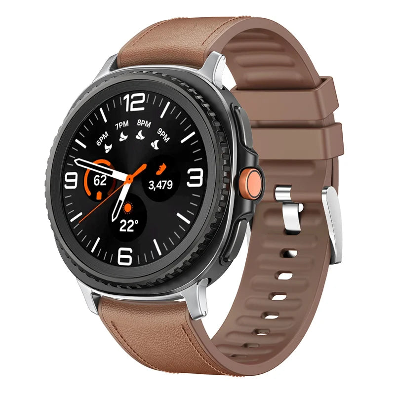 Samsung-Armband | Galaxy Watch 8 (Sportleder)